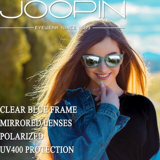 Foto 2 | Foto 2 | Gafas de Sol Joopin Trendy Square Polarized UV400 Blue Leopard - Venta Internacional