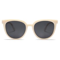 Gafas de Sol Redondas Polarizadas SOJOS SJ2175 para Mujer - Beige/Gris