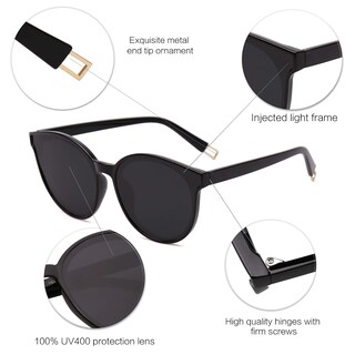 Foto 4 | Foto 4 | Gafas de Sol Sojos Fashion Round SJ2057 Negros Unisex - Venta Internacional