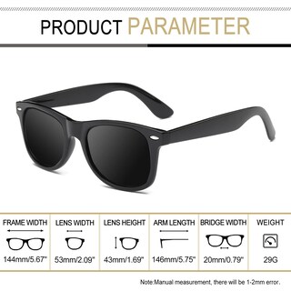 Foto 4 | Foto 4 | Lentes de Sol Joopin Square Paquete de 2 - Venta Internacional