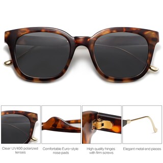 Foto 3 | Foto 3 | Gafas de Sol Sojos Classic Square Polarized UV400 - Venta Internacional