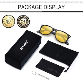 Foto 6 | Foto 6 | Gafas de Visión Nocturna Joopin Trendy con Marco Cuadrado Uv400 - Venta Internacional