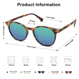 Foto 5 | Foto 5 | Lentes de Sol Sojos Cafés para Mujer-Venta Internacional