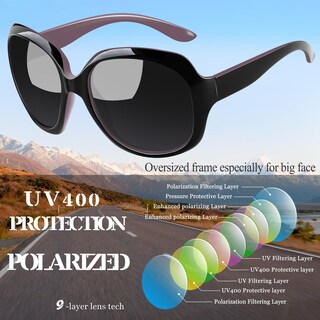 Foto 5 | Foto 5 | Gafas de Sol Joopin Oversized Polarized para Mujer - Venta Internacional