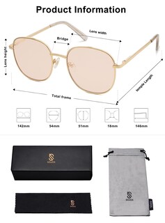 Foto 5 | Foto 5 | Gafas de Sol Sojos Classic Square Sj1137 - Venta Internacional