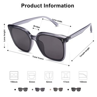 Foto 5 | Foto 5 | Gafas de Sol Sojos Sj2157 Estilo Vintage Unisex - Venta Internacional