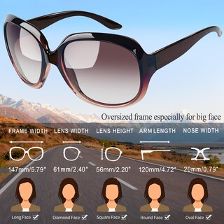 Foto 5 | Foto 5 | Gafas de Sol Joopin Jackie Butterfly Polarized Para Mujer - Venta Internacional