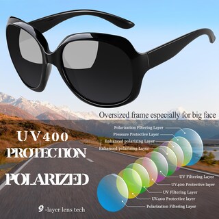 Foto 4 | Foto 4 | Gafas de Sol Joopin Trendy Oversized Polarizadas para Mujer - Venta Internacional