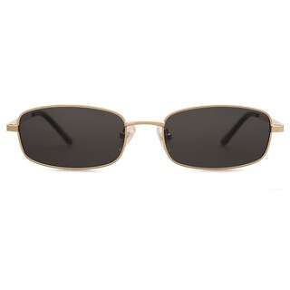 Foto 1 | Foto 1 | Gafas De Sol Sojos Y2k Rectángulo Estrecho Sj1187 Dorado/gris Uv400 - Venta Internacional.