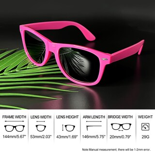 Foto 4 | Foto 4 | Gafas de Sol Joopin Square Polarized Uv400 Protection Rosa - Venta Internacional