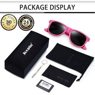 Foto 6 | Foto 6 | Gafas de Sol Joopin Square Polarized Uv400 Protection Rosa - Venta Internacional