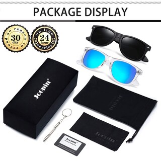 Foto 4 | Foto 4 | Gafas de Sol Joopin Trendy Square Polarized Uv400 2 Piezas - Venta Internacional