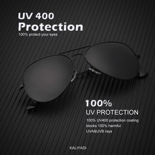 Foto 2 | Foto 2 | Gafas de Sol Kaliyadi Classic Aviator Polarizadas Uv62 mm Paquete De 3 - Venta Internacional