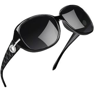 Foto 1 | Foto 1 | Gafas De Sol Joopin Big Butterfly Negras Polarizadas Uv400 Para Mujer - Venta Internacional.