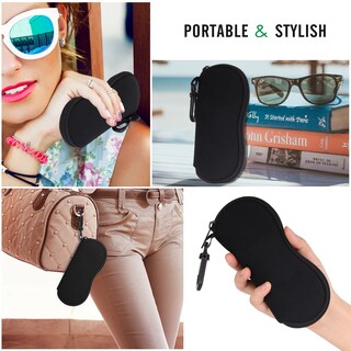 Foto 6 | Foto 6 | Funda Blanda Moko Para Gafas De Sol De Neopreno Con Cierre - Venta Internacional.