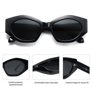 Foto 4 | Foto 4 | Gafas De Sol Sojos Hexagonal Polarized Uv400 Sj2307 Para Hombres/mujeres - Venta Internacional.