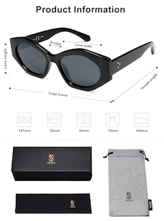 Foto 5 | Foto 5 | Gafas De Sol Sojos Hexagonal Polarized Uv400 Sj2307 Para Hombres/mujeres - Venta Internacional.
