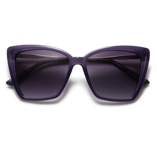 Foto 6 | Foto 6 | Gafas De Sol Sojos Sj2206, Modernas, Polarizadas, Para Mujer, Montura Morada - Venta Internacional.