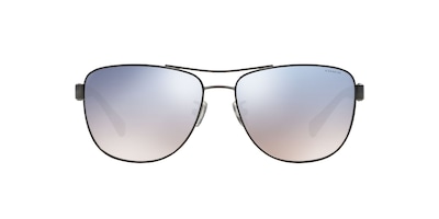 Foto 1 | Foto 1 | Lente De Sol Coach Hc7056q Color Azul Claro Degradado Plateado Forma Piloto Para Mujer