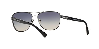 Foto 6 | Foto 6 | Lente De Sol Coach Hc7056q Color Azul Claro Degradado Plateado Forma Piloto Para Mujer