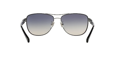 Foto 7 | Foto 7 | Lente De Sol Coach Hc7056q Color Azul Claro Degradado Plateado Forma Piloto Para Mujer