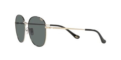 Foto 3 | Foto 3 | Lente De Sol Coach Hc7134 Color Gris Sólido Forma Redonda Para Mujer Polarizado