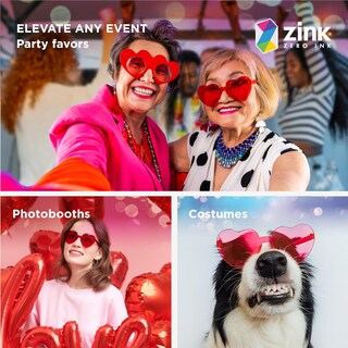 Foto 4 | Foto 4 | Gafas De Sol Zink Colorful Heart Sin Montura En Forma De Corazón X6 - Venta Internacional.