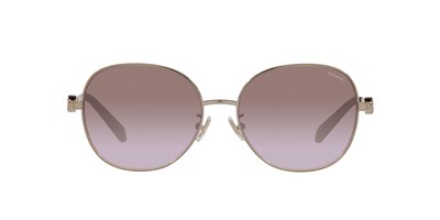 Foto 1 | Foto 1 | Lente De Sol Coach 0hc7123 Color Violeta Degradado Forma Redonda