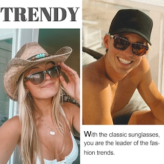 Foto 2 | Foto 2 | Gafas De Sol Joopin Fashion De Gran Tamaño Cuadradas Polarizadas Uv400 - Venta Internacional.