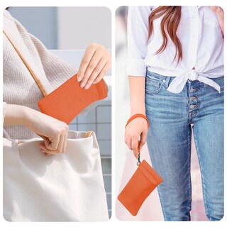 Foto 6 | Foto 6 | Funda Para Gafas Fintie Double Con Correa De Transporte Naranja - Venta Internacional.