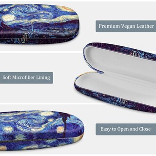 Foto 4 | Foto 4 | Funda Para Gafas Fintie, Rígida, Portátil, Starry Night - Venta Internacional.