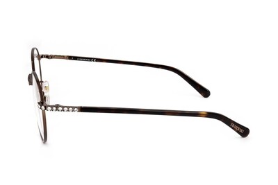 Foto 4 | Foto 4 | Gafas Graduadas Swarovski Sk 5424 Marrón Oscuro Brillante - Venta Internacional.