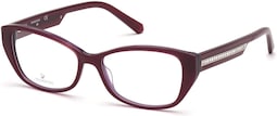 Gafas Graduadas Swarovski Sk5391 081 Violeta Rectangular 53mm - Venta Internacional.