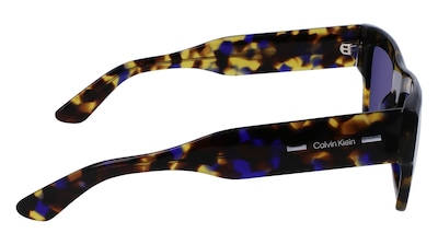 Foto 7 | Foto 7 | Gafas De Sol Calvin Klein Ck23504s Cuadradas Azul Habana 55mm - Venta Internacional.