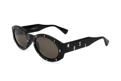 Foto 1 | Foto 1 | Gafas De Sol Moschino Mos141/s Negro/gris Oscuro Para Mujer - Venta Internacional.
