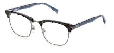 Foto 1 | Foto 1 | Monturas Para Gafas Levi's Lv 5003, Cuadradas, Azul Habana, 51 Mm - Venta Internacional.
