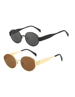Foto 1 | Foto 1 | 2pz Gafas Sol Retro Moda