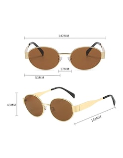 Foto 3 | Foto 3 | 2pz Gafas Sol Retro Moda