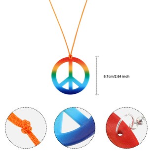 Foto 4 | Foto 4 | Set De Accesorios Hippie Frienda 70s Rainbow Para Adolescentes - Venta Internacional.