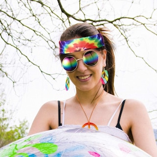 Foto 7 | Foto 7 | Set De Accesorios Hippie Frienda 70s Rainbow Para Adolescentes - Venta Internacional.