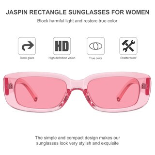 Foto 5 | Foto 5 | Gafas De Sol Jaspin Y2k Rectangulares Uv400 Para Mujeres Y Hombres - Venta Internacional.