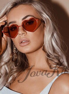 Foto 4 | Foto 4 | Gafas De Sol Jovakit Polarized Heart Para Mujer Con Montura Metálica - Venta Internacional.
