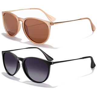 Foto 1 | Foto 1 | Gafas De Sol Chbp Polarizadas Con Protección Uv400  Lente Redonda Retro - Venta Internacional.