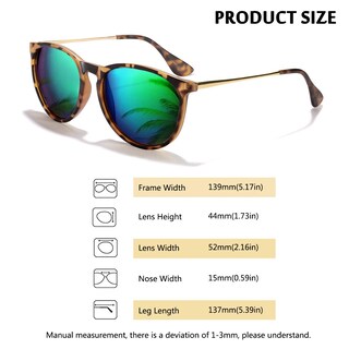 Foto 3 | Foto 3 | Gafas De Sol Chbp Polarizadas Con Protección Uv400 Lente Redonda Retro - Venta Internacional.