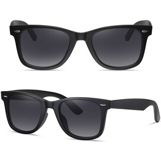 Foto 2 | Foto 2 | Gafas De Sol Meetsun Classic Retro Square Polarized Uv400 Grey - Venta Internacional.