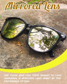 Foto 6 | Foto 6 | Gafas De Sol Myiaur Polarizadas Cuadradas Con Espejo Para Mujer - Venta Internacional.