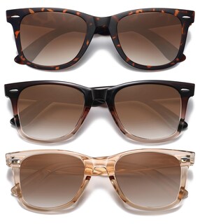 Foto 1 | Foto 1 | Pack De 3 Gafas De Sol Meetsun Retro Polarizadas Para Mujer Y Hombre - Venta Internacional.