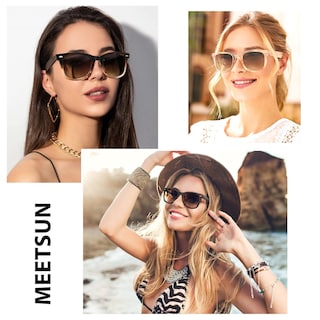 Foto 2 | Foto 2 | Pack De 3 Gafas De Sol Meetsun Retro Polarizadas Para Mujer Y Hombre - Venta Internacional.