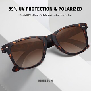 Foto 3 | Foto 3 | Pack De 3 Gafas De Sol Meetsun Retro Polarizadas Para Mujer Y Hombre - Venta Internacional.