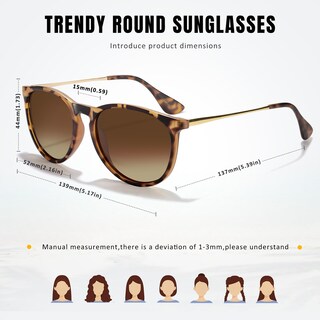 Foto 2 | Foto 2 | Gafas De Sol Polarizadas Chbp Con Protección Uv400 Para Mujeres Y Hombres - Venta Internacional.